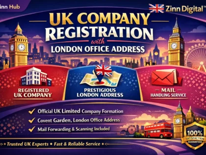 Uk Company Registration With London Office Address - Zinn Digital ™
