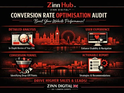 Conduct comprehensive conversion rate optimisation website audit