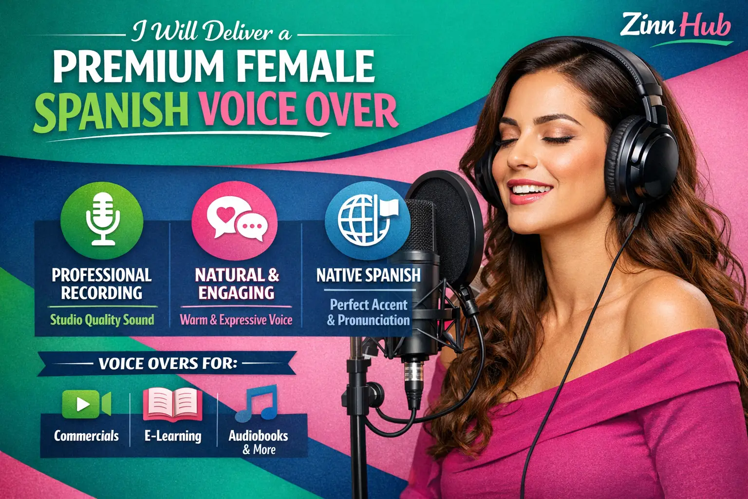 Deliver A Premium Female Spanish Voice Over 1 Deliver A Premium Female Spanish Voice Over
