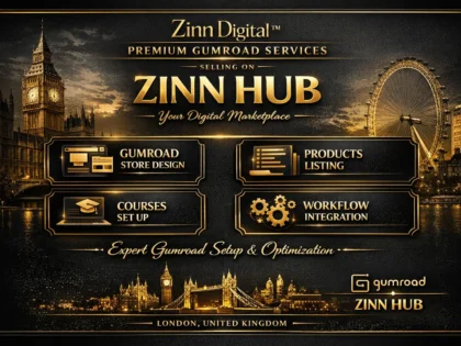 do gumroad store design