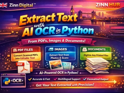 Extract text from PDFs, images, and documents using AI-powered OCR in Python