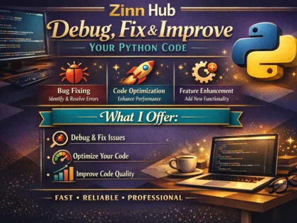 Debug, Fix And Improve Your Python Code 2 Debug