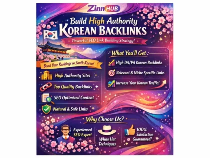 build high authority korean backlinks with powerful SEO link building strategy