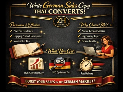 write german sales copy that converts