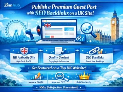 Publish A Premium Guest Post With Seo Backlinks On A Uk Site