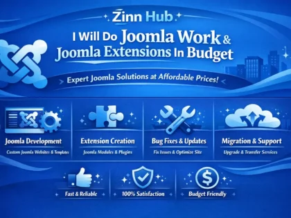 do joomla work and joomla extensions in budget
