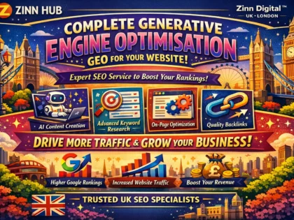 Complete Generative Engine Optimisation (Geo) For Your Website - Expert Seo Service