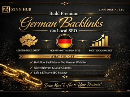 Build Premium DoFollow German Backlinks for Local SEO | London-Based Expert