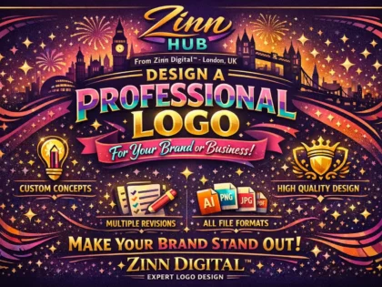 Design professional logo for your brand or business