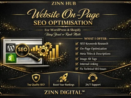 Website On-Page SEO Optimisation for WordPress
