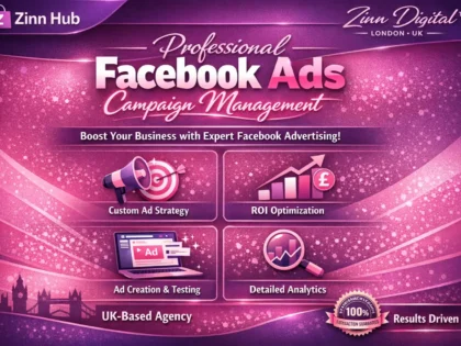 Professional Facebook Ads Campaign Management - Zinn Digital ™