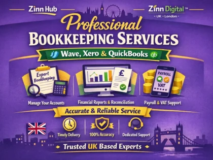 Professional bookkeeping services in Wave