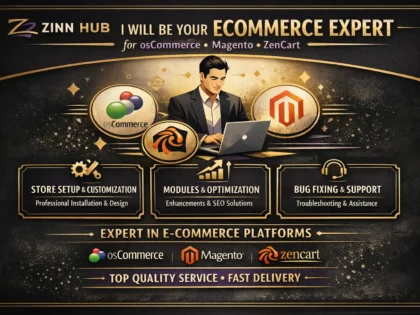 be your ecommerce expert for oscommerce