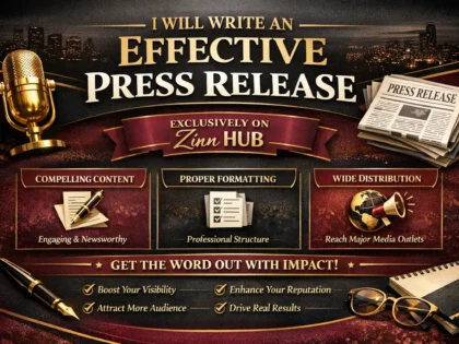 write an effective press release