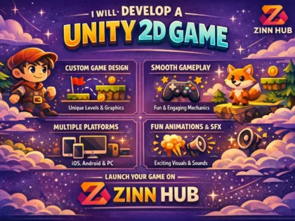 Develop A Unity 2D Game