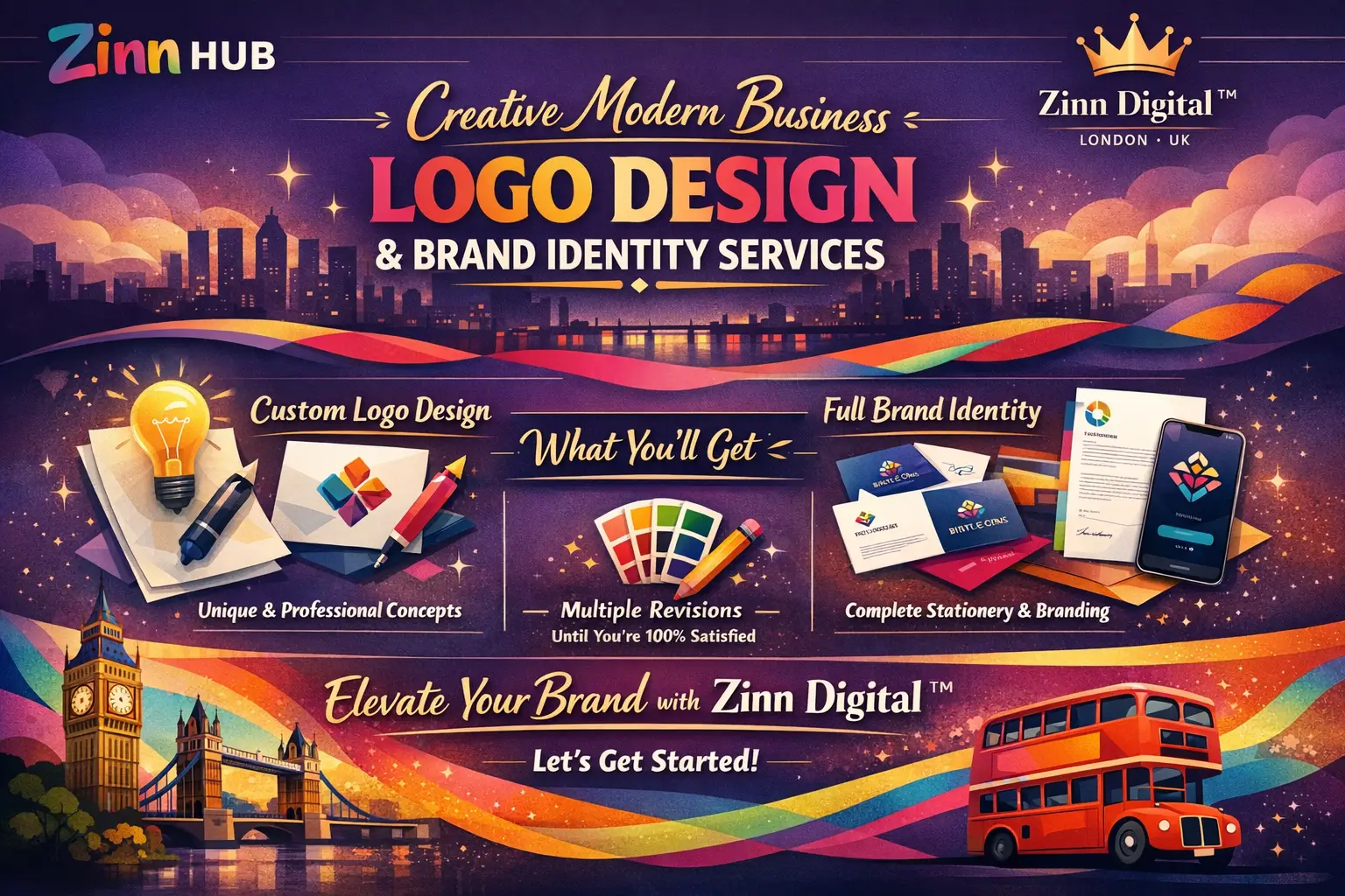 Creative Modern Business Logo Design And Brand Identity Services 3 Creative Modern Business Logo Design And Brand Identity Services - Image 3