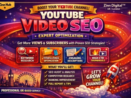 Do Best Youtube Video Seo Expert Optimization For Your Channel