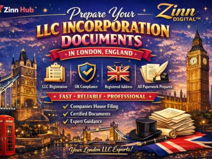 Prepare Your LLC Incorporation Documents in London