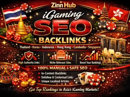 Do Igaming Thailand Korea Indonesia Hong Kong Cambodia Singapore Seo Backlinks