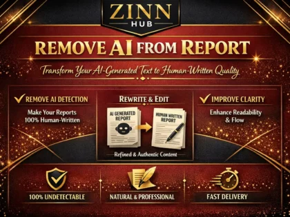 remove ai from report