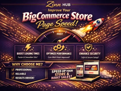 Improve Your Bigcommerce Store Page Speed