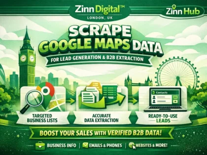 Scrape Google Map Data For Lead Generation