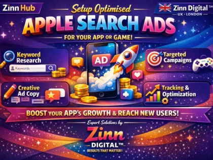 Setup Optimised Apple Search Ads For Your App Or Game 2 Setup Optimised Apple Search Ads For Your App Or Game