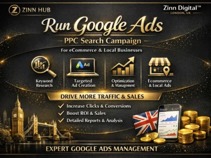 run google ads adwords PPC search campaign for ecommerce and local businesses