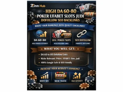 Do High Domain Authority 60 To 80 Poker Ufabet Slots Judi Dofollow Seo Backlinks