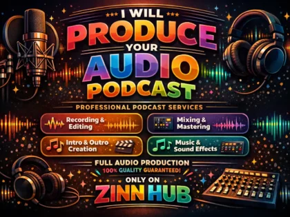 produce your audio podcast