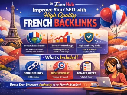 improve your SEO with high quality french backlinks