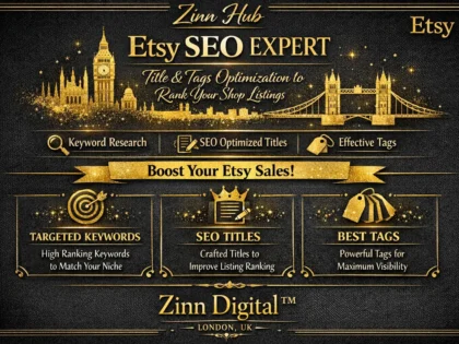 do etsy SEO for titles and tags to rank shop listing