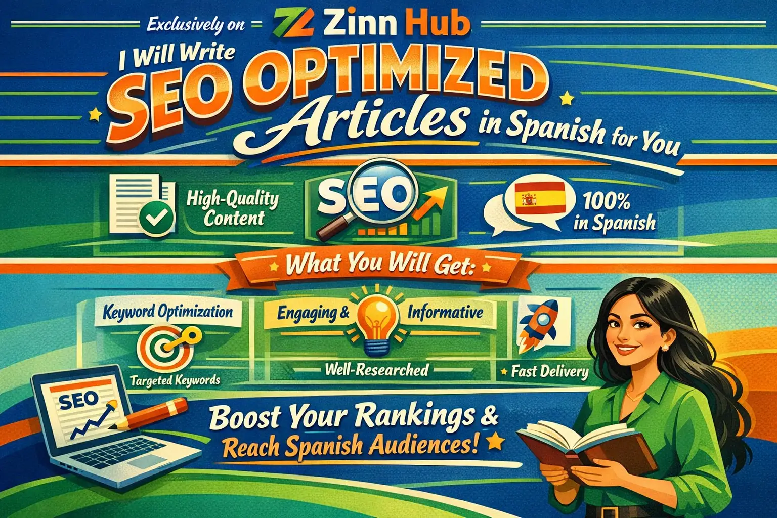 Write Seo Optimized Articles In Spanish For You 1 Write Seo Optimized Articles In Spanish For You