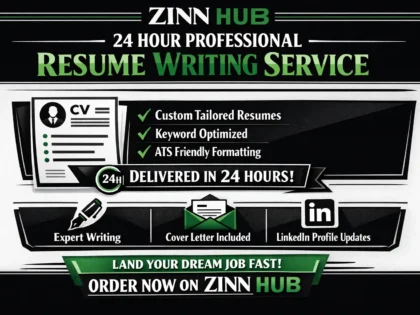 deliver 24 hour professional resume writing services