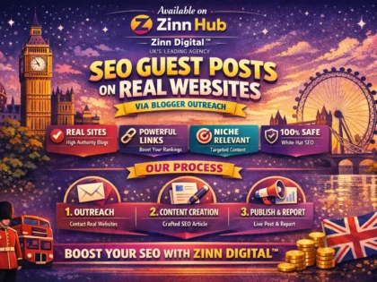 Deliver SEO guest posts on real websites via blogger outreach