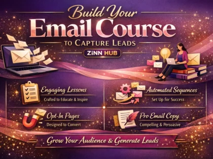 build your email course to capture leads