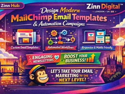 Design modern MailChimp email template