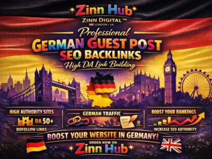 Professional German Guest Post SEO Backlinks - High DA Link Building