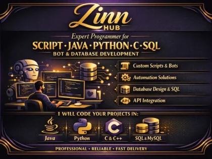 Script Java Python Bot C Sql Database Coding Programming Project Developer Coder 2 Script Java Python Bot C Sql Database Coding Programming Project Developer Coder
