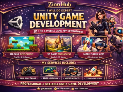 do expert unity game development