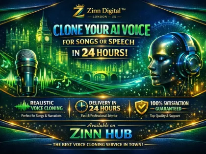 clone your ai voice for songs or speech in 24 hours