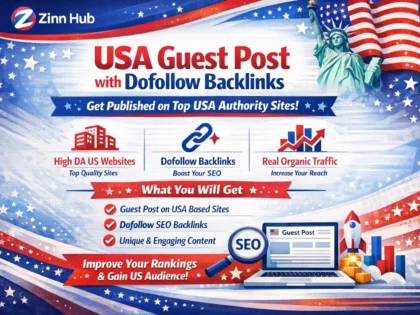 Do Usa Guest Post With Dofollow  Backlinks On Usa Sites