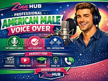 Record An American Male Voice Over