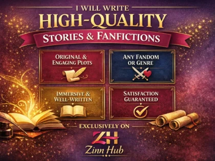 write high quality stories and fanfictions