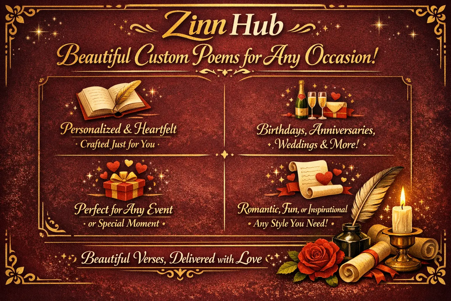 Write A Custom Poem For Any Occasion 1 Write A Custom Poem For Any Occasion