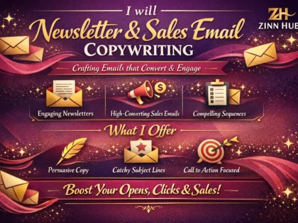 do newsletter and sales email copywriting