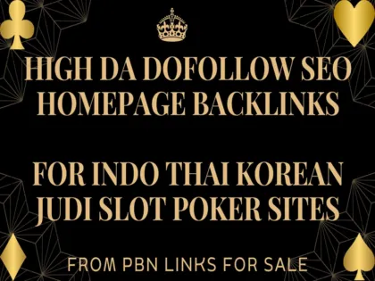 Asian Casino &Amp;Amp; Gaming Homepage Backlinks — Dominate Judi, Slot, Poker &Amp;Amp; Totosite Rankings 19 &Amp;Raquo; Zinn Hub