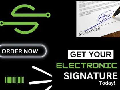 I will create a digital electronic signature for you