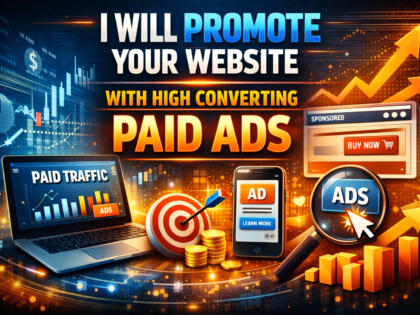 Zinn Hub freelancer marketplace I will promote your website with high converting paid ads