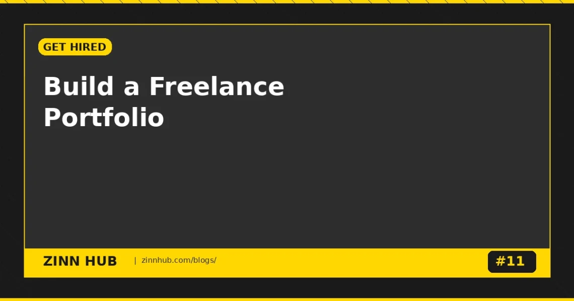 Build A Freelance Portfolio That Gets You Hired (Even Starting From Scratch) 1 Build A Freelance Portfolio That Gets You Hired (Even Starting From Scratch) - Zinn Hub Blog